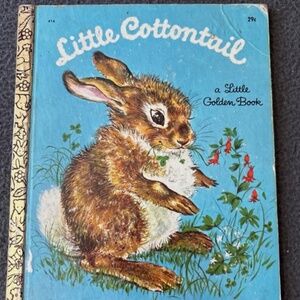 Vintage little cottontail children’s book